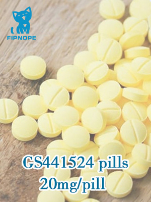 PLF GS441 CAS do gato 1191237-69-0 tabuletas GS-441524