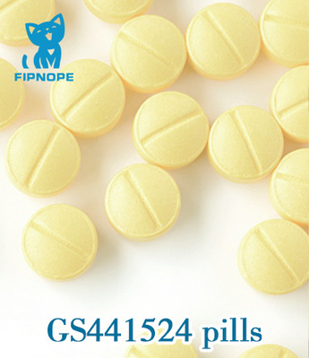 Tratamento eficiente de grau farmacêutico Medicina GS441524 comprimidos Tratamento FIP de gato