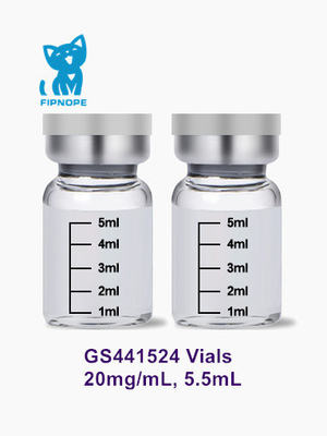 Categoria farmacêutica 10 Vial Per Box do PLF GS441 do gato por 12 meses