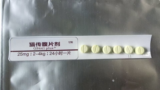 GS-441524 Uso veterinário Para FIP grave 25 mg 45 mg 65 mg comprimidos